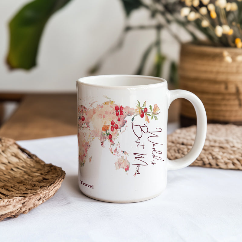 Tasse personnalisée cerise