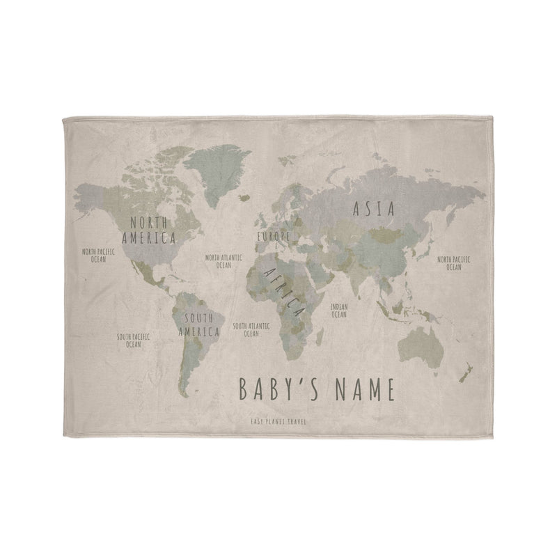 Custom Baby Throw Blanket