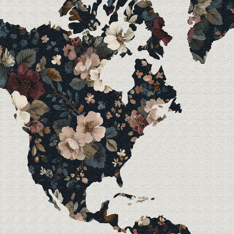 Sac de magasinage floral personnalisé