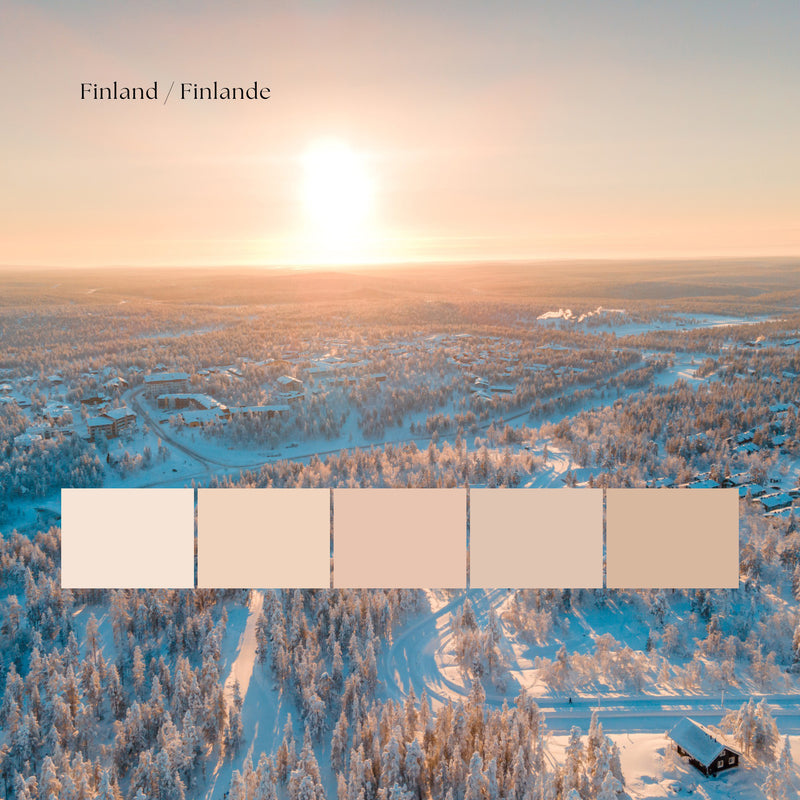 Carte du monde politique personnalisée Finlandes