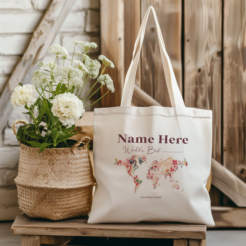 Custom Cherry Tote Bag