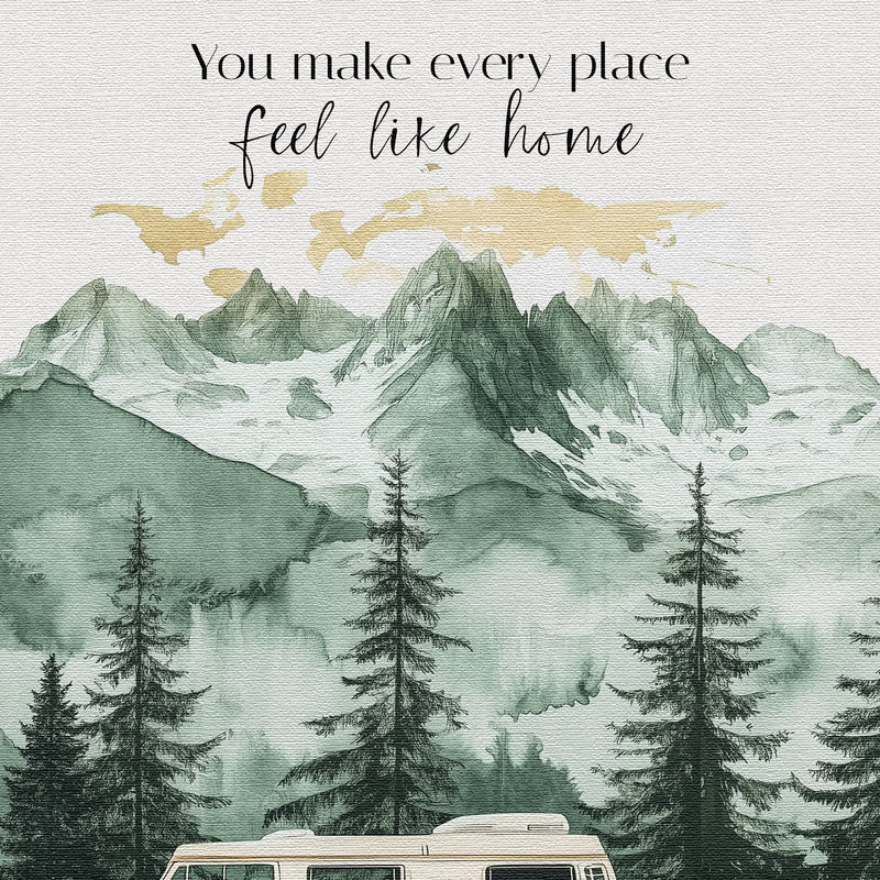 Campervan Shopping Tote Bag