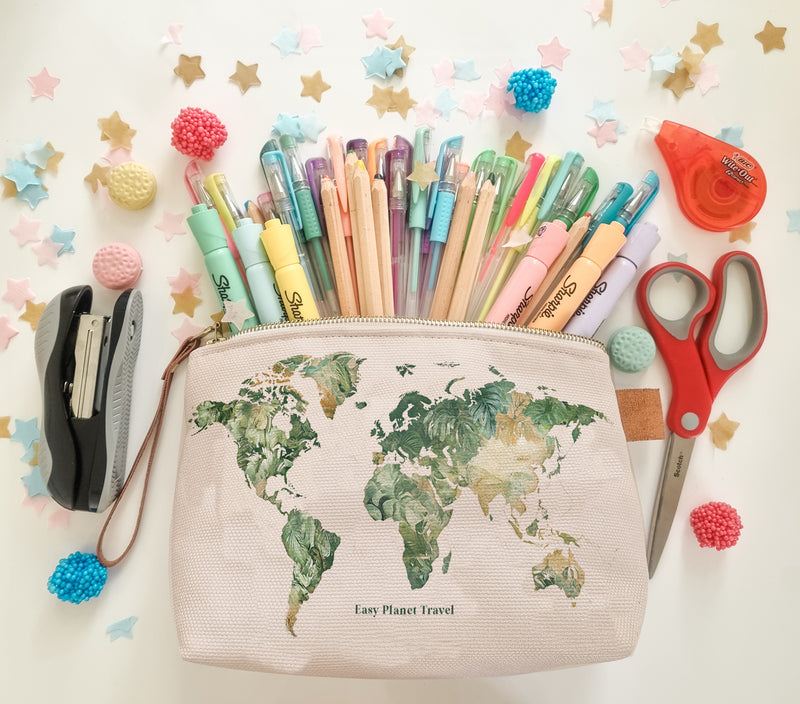 Trousse de voyage tropicale personnalisée