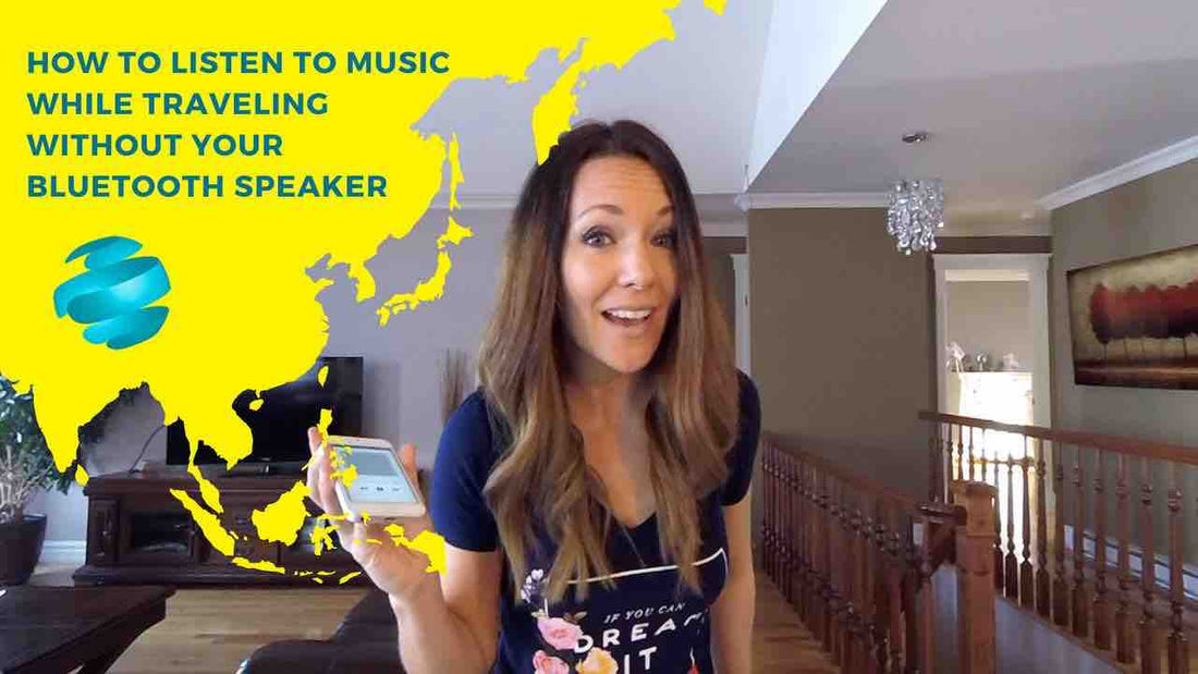 How to listen to music while traveling without your bluetooth speaker