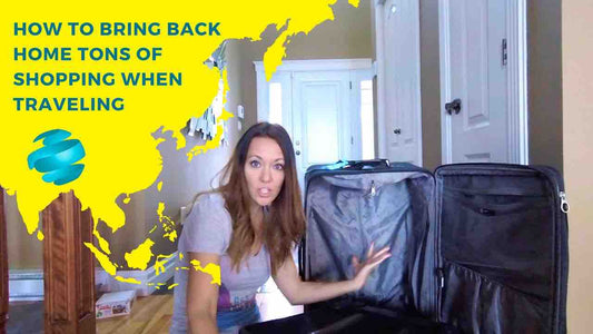 How to bring back home tons of shopping when traveling