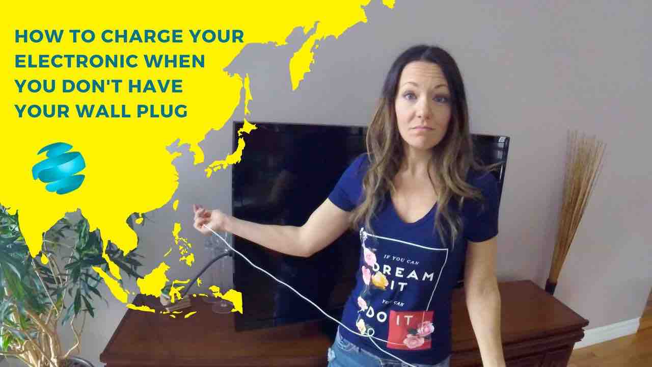 How to charge your electronic when you forget your wall plug or travel ...