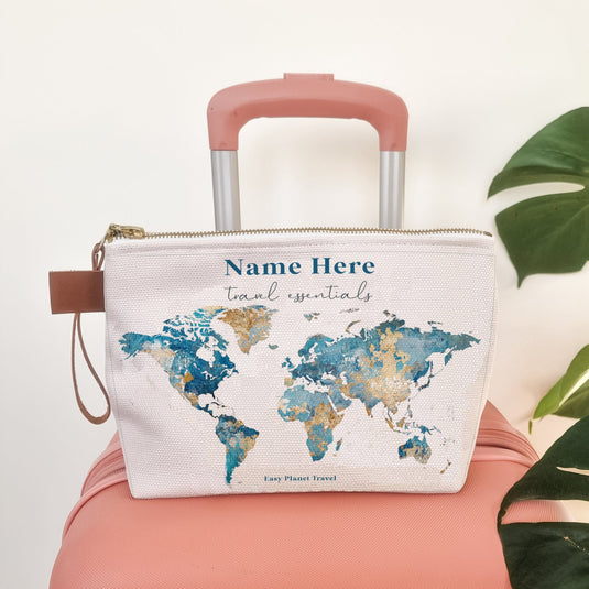 Custom Azur Toiletry Bag – Easy Planet Travel