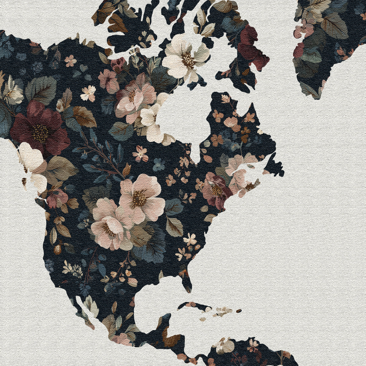 Sac de magasinage floral personnalisé