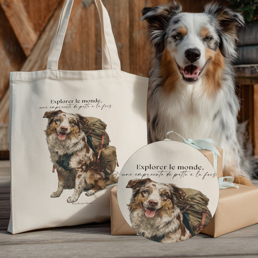 Custom Dog Tote Bag