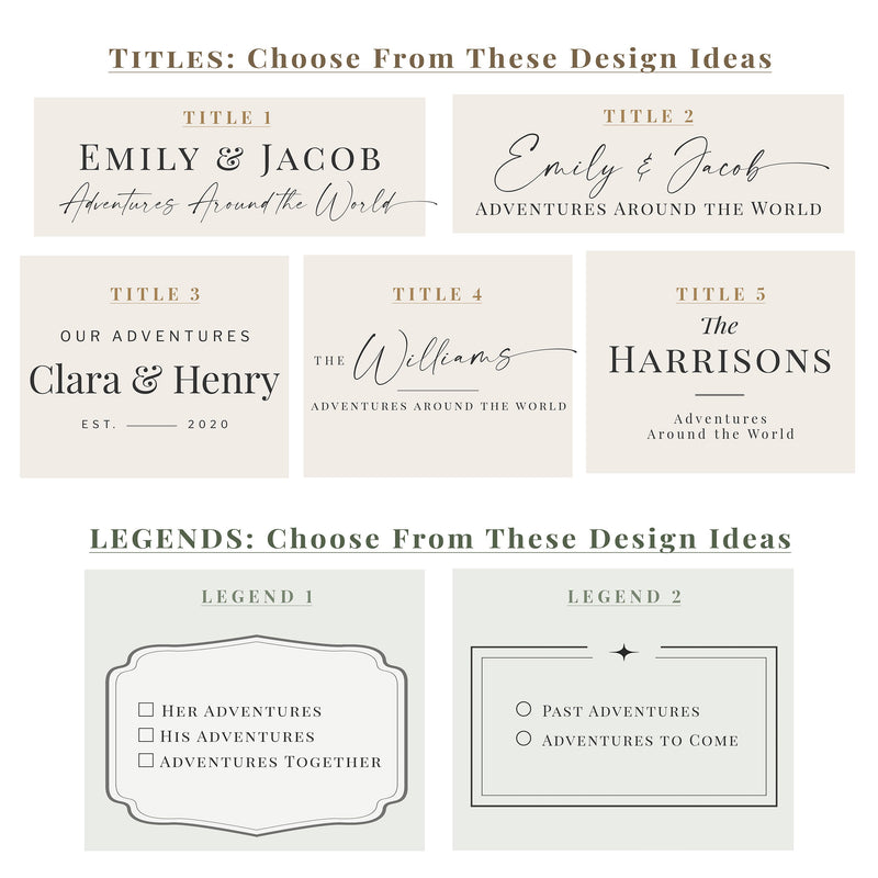 Custom Political World Map Sea Grass