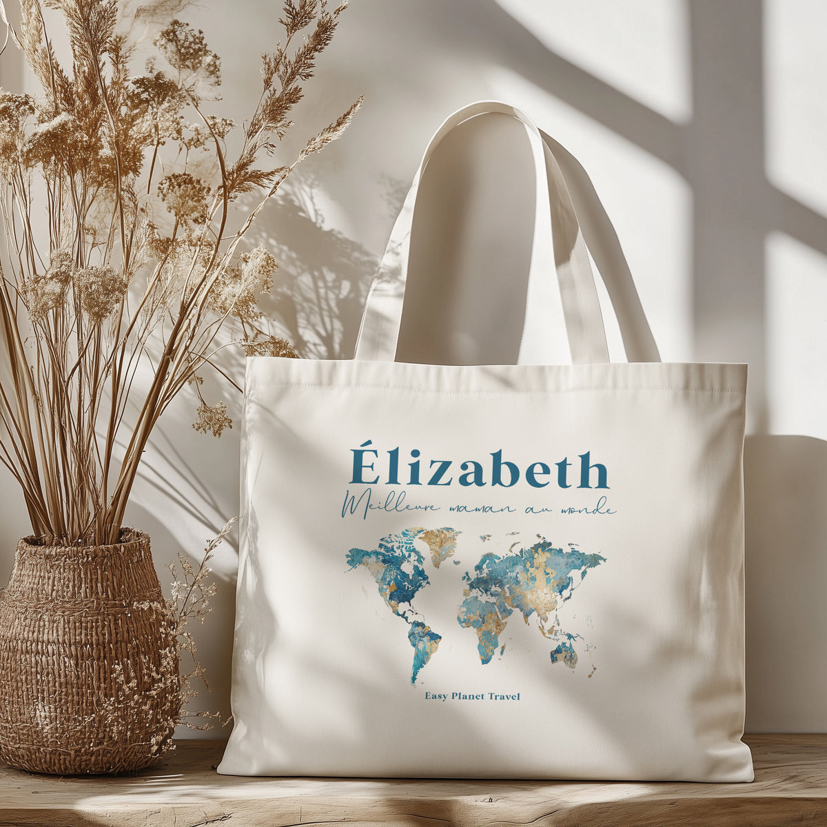 Custom Azur Tote Bag