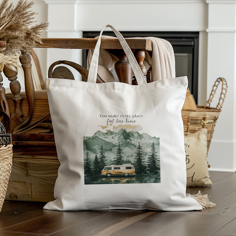 Campervan Shopping Tote Bag