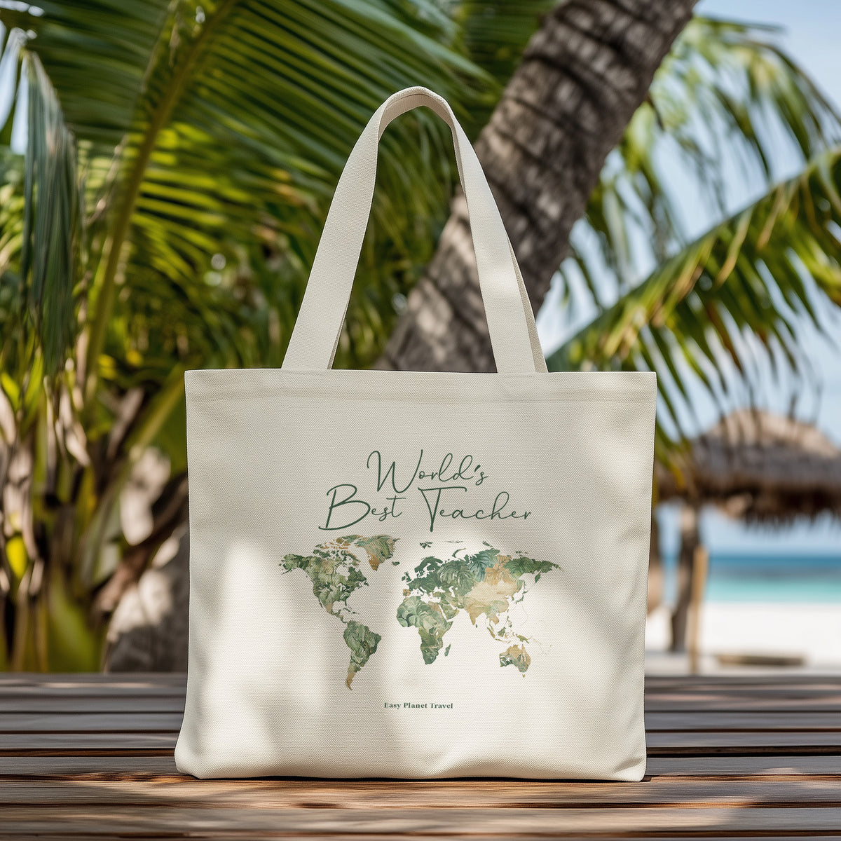Custom Tropical Tote Bag