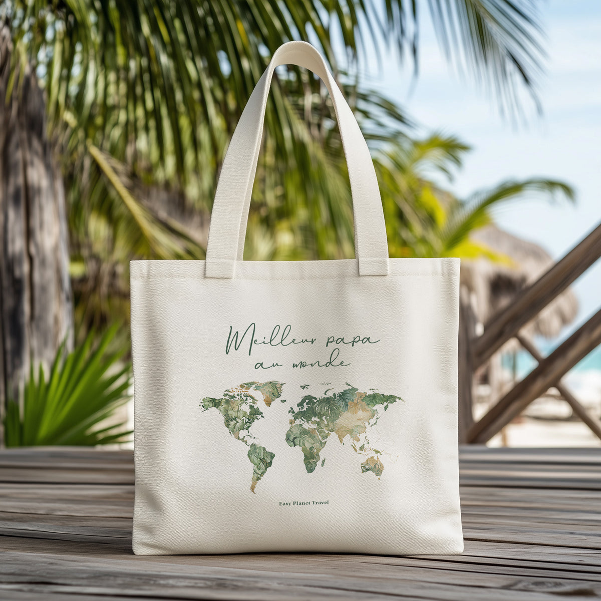 Custom Tropical Tote Bag