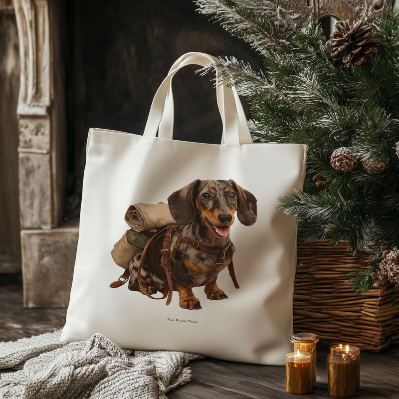 Custom Dog Tote Bag