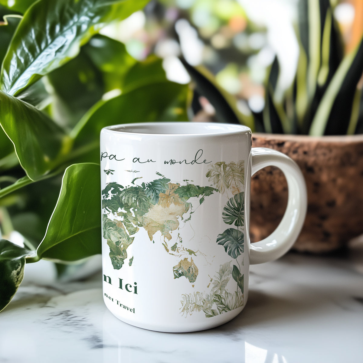 Custom Tropical Mug