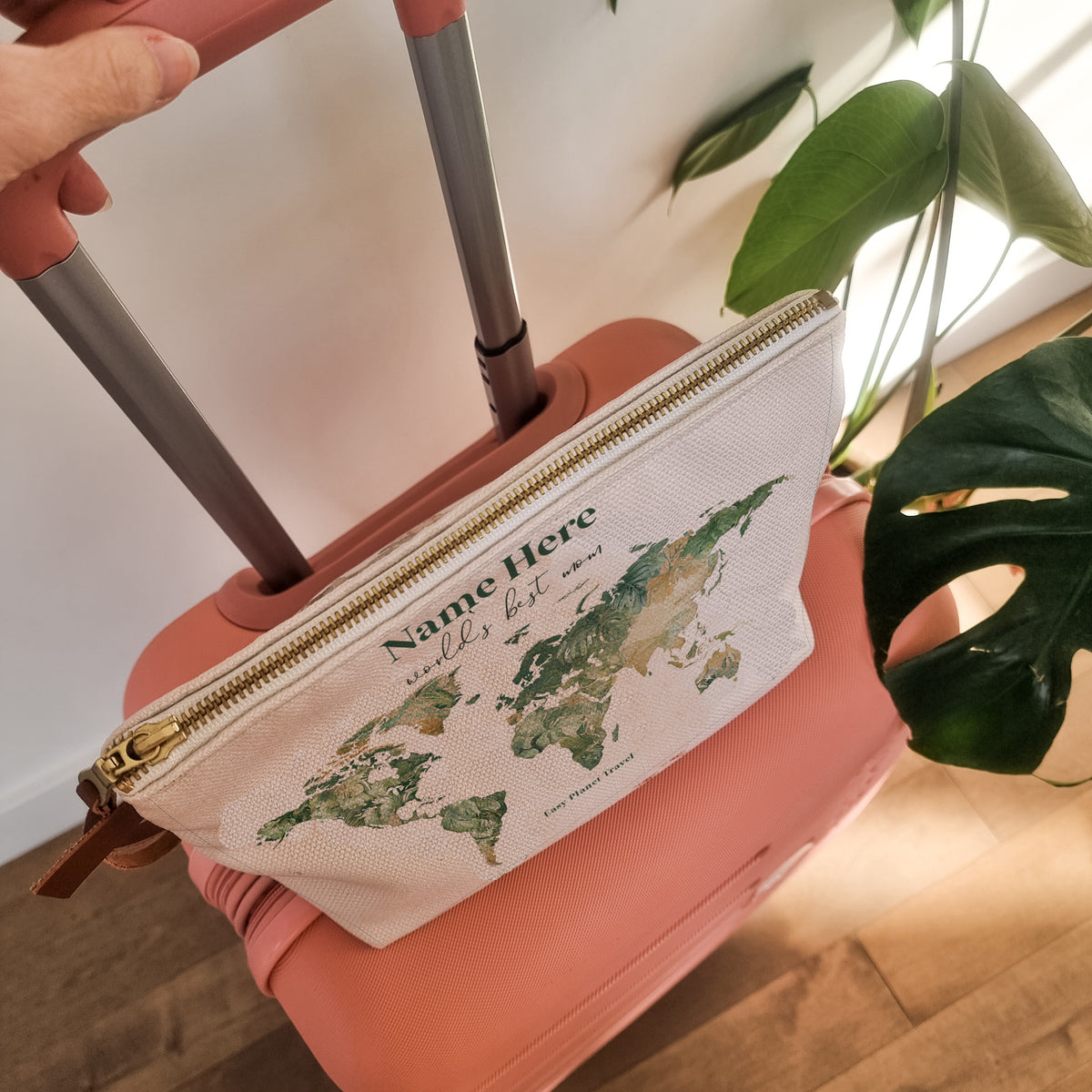 Trousse de voyage tropicale personnalisée