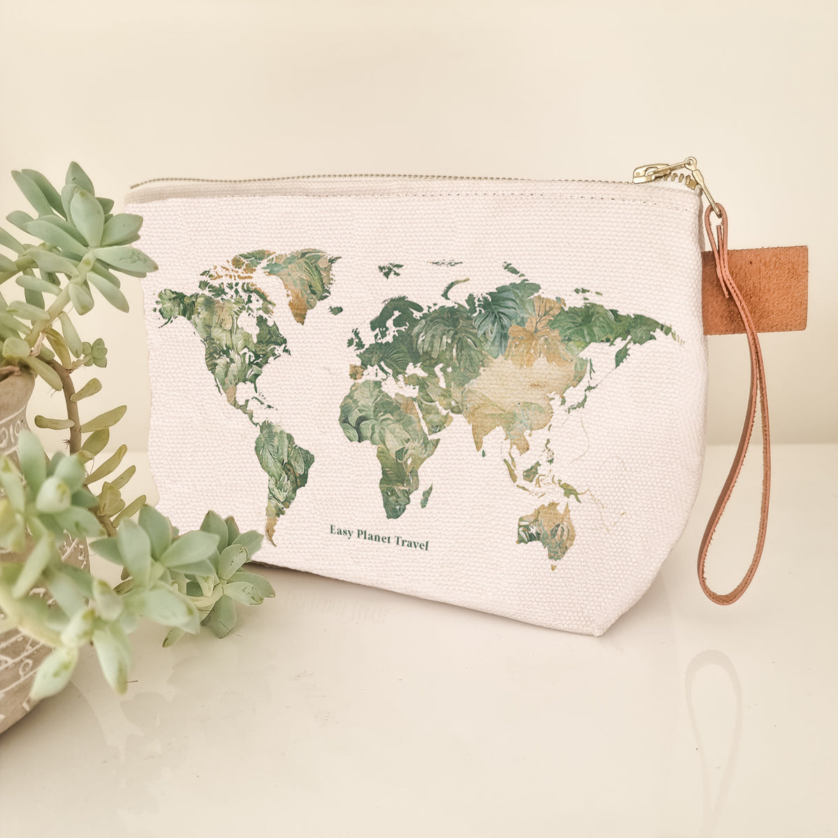 Trousse de voyage tropicale personnalisée