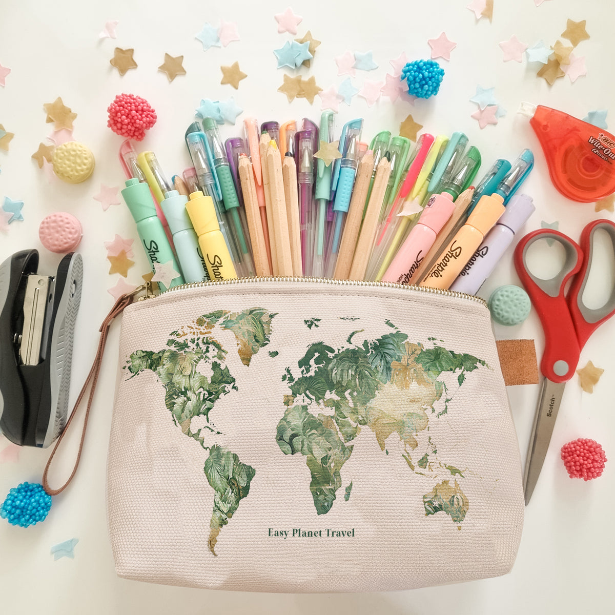 Trousse de voyage tropicale personnalisée