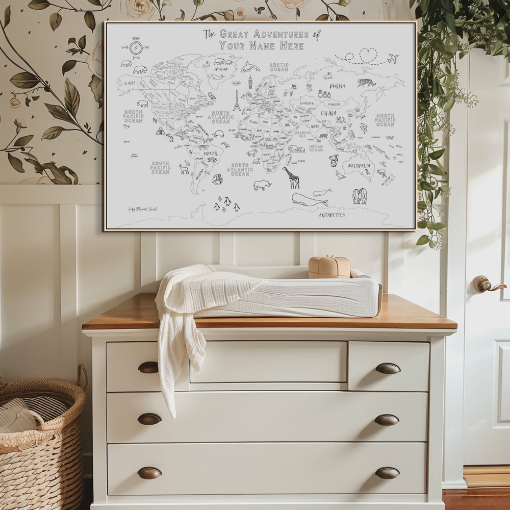 Custom World Maps – Easy Planet Travel