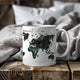 Tasse personnalisée forêt de pins