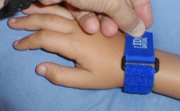 Best for baby travel: ID-Inside Velcro Child ID Bracelet